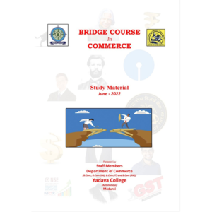 BRIDGE COURSE IN COMMERCE
